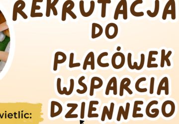 Rekrutacja dzieci i młodzieży do Placówki Wsparcia Dziennego w ramach projektu pn. „Kompleksowe wsparcie usług społecznych w Gminie Grybów”